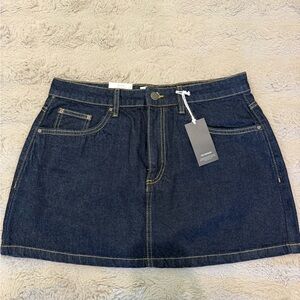 Cotton On Dark Blue Mini Skirt